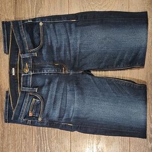 ❤ HUDSON NICO MIDRISE ANKLE SUPER SKINNY JEANS, 2 (26)